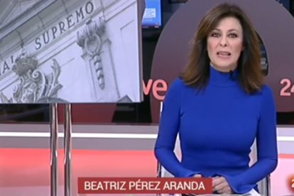 Beatriz Pérez-Aranda volvió a protagonizar un momentazo al estilo "va como un pepino"