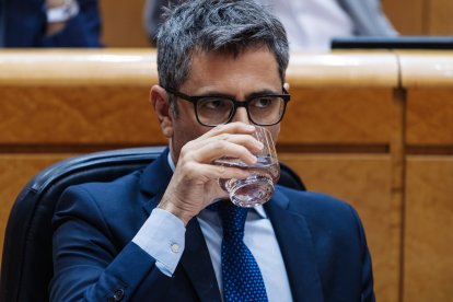 El ministro de la Presidencia, Justicia y Relaciones con las Cortes, Félix Bolaños.