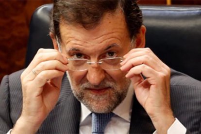 Mariano Rajoy perdió sus gafas en el incidente violento de Pontevedra.