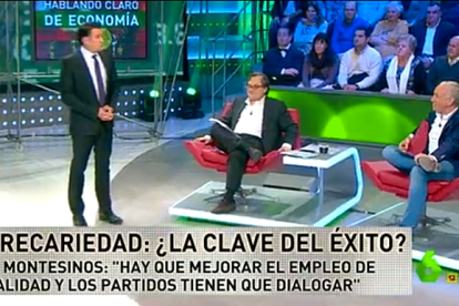 Iñaki López, Marhuenda e Inda, tras la "espantada" del economista.