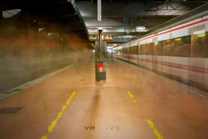 La foto que ha subido el ministro del Interior de la Estación de Atocha.