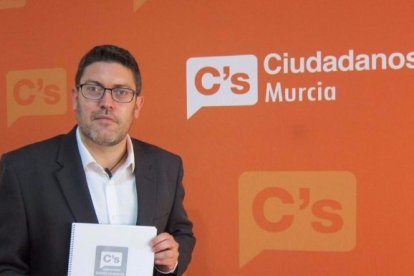 El líder de C's en Murcia, Miguel Sánchez.