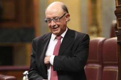 Cristóbal MOntoro, ministro de Hacienda (EP)