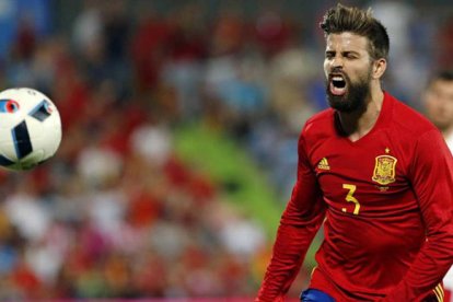 Gerard Piqué en una foto tomada de Rtve.