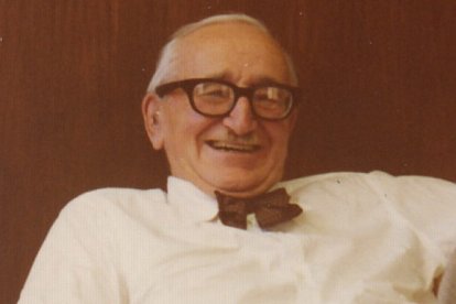 Hayek, en los años 70, del libro que ilustra este artículo