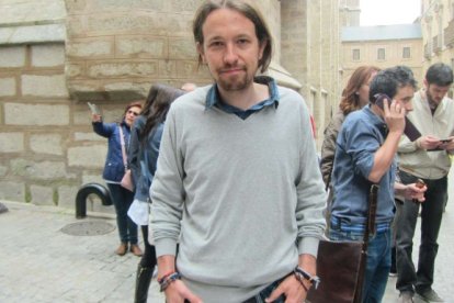 Pablo Iglesias, en abril de 2014