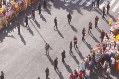 Cargan contra el jefe político de la policía en Valencia