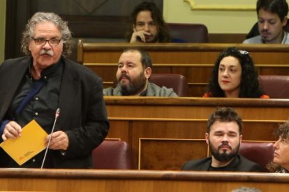 Tardá (ERC), este miércoles en su pregunta a Rajoy.