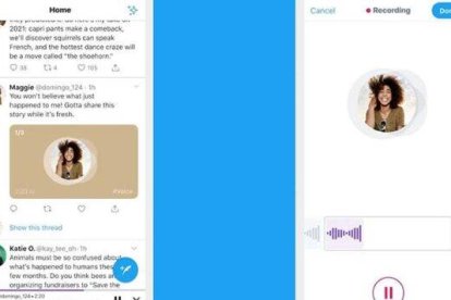 Twitter comienza a desplegar tweets de audio en iOS