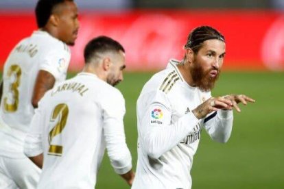 RM 1 – 0 GET: Ramos pide cita en Cibeles