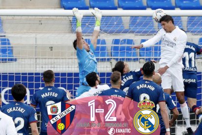 Huesca 1 – 2 Real Madrid: Varane asoma la cabeza