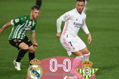 Real Madrid 0 – 0 Betis: El Madrid da un paso atrás