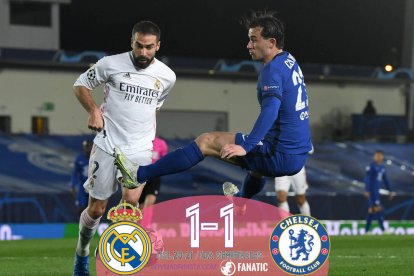 Real Madrid 1-1 Chelsea: A Estambul se va por Londres