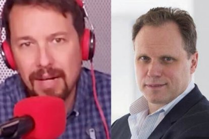 Pablo Iglesias y Daniel Lacalle