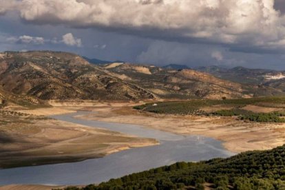 Embalse de la cuenca del Guadalquivir.