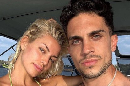 Jessica Goicoechea y Marc Bartra, este verano. Instagram.