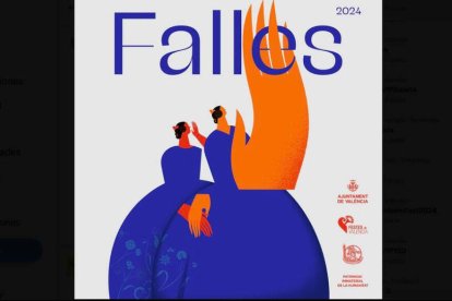 Uno de los 4 carteles de Fallas 2024