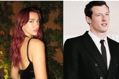 Callum Turner y Dua Lipa