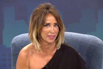 María Patiño presentaba en Telecinco el programa "Socialité"