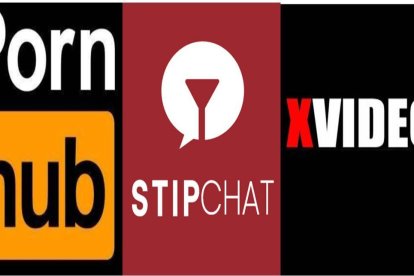 Pornhub, Stripchat y XVideos