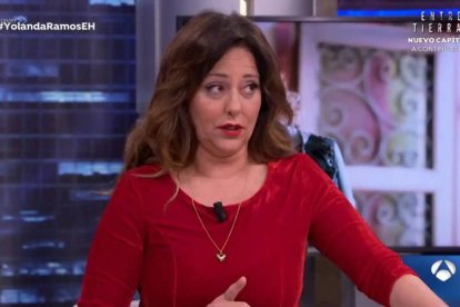 Yolanda Ramos visita 'El hormiguero' para promocionar su nueva serie.