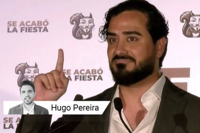 Alvise Pérez, líder de 'Se Acabó la Fiesta'