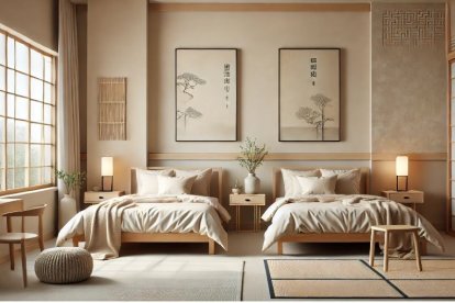 Muebles estilo Japandi