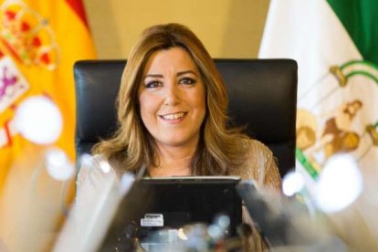 Susana Díaz, esta semana en su Consejo de Gobierno renovado