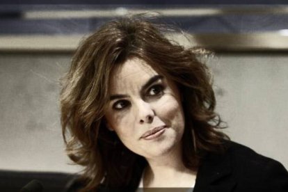 Soraya, en 2010 como portavoz parlamentario del PP