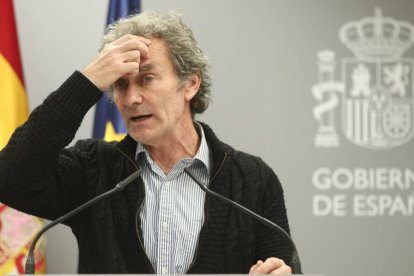 Fernando Simón, el portavoz habitual del Gobierno