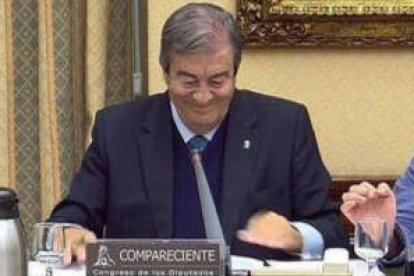 Francisco Álvarez-Cascos, en el Congreso de los Diputados.