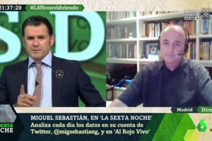 Miguel Sebastián,en La Sexta Noche