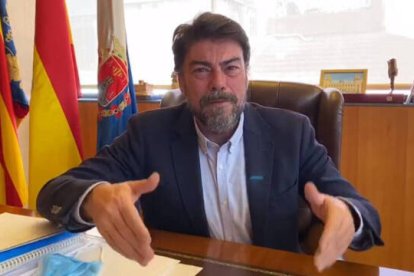 Luis Barcala, alcalde de Alicante