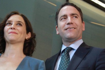 Isabel Díaz Ayuso y Teodoro García Egea