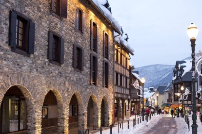 Calle peatonal de Saint-Lary