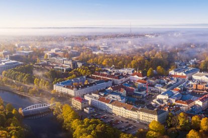 Centro de Tartu (Estonia)