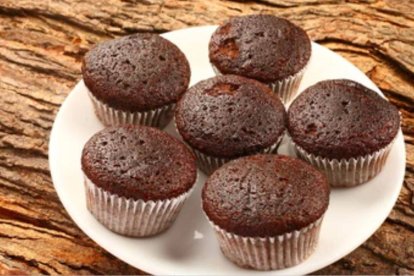 Muffins de chocolate