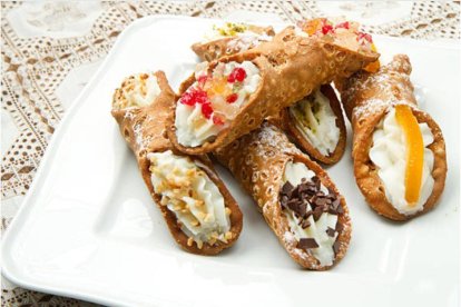 Cannoli sicilianos