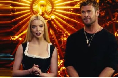 Anya Taylor-Joy y Chris Hemsworth