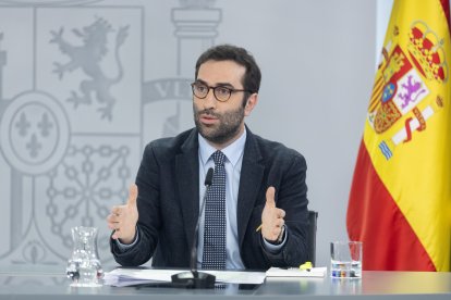 El ministro de Economía, Comercio y Empresa, Carlos Cuerpo.