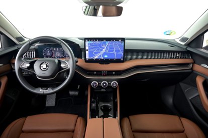 Skoda superb-interior