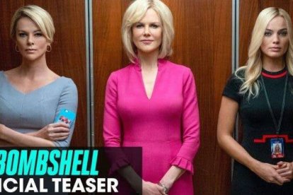 Charlize Theron se vuelve a transformar para una película. Mira cómo aparece en Bombshell