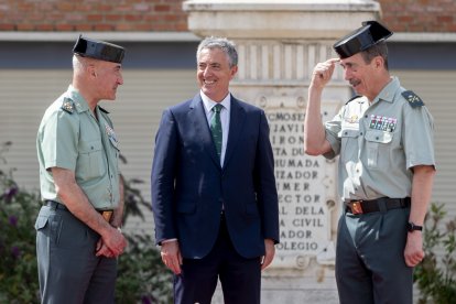 El director general de la Guardia Civil, Leonardo Marcos, en un acto en Madrid.