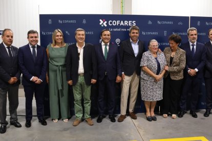 Inauguración del centro de Cofares