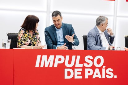 Pedro Sánchez en la ejecutiva del PSOE