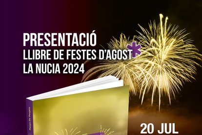 La Nucia cartel presentació Llibre 2024