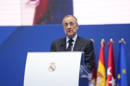 Florentino Pérez, presidente del Real Madrid.