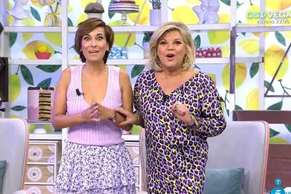 Adela González y Terelu Campos, excompañeras en Sálvame y ahora "rivales" por TVE...