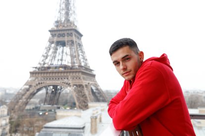 Alberto Ginés, en una imagen promocional en París.