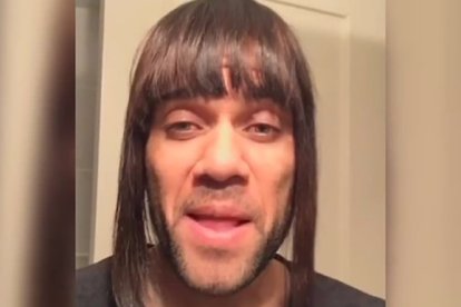 Fotograma del vídeo que Dani Alves publicó en Instagram.